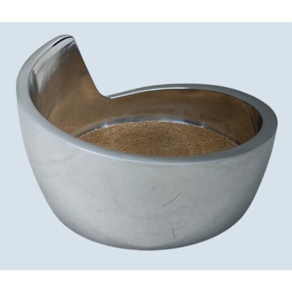 Nambe Smith Celentano Metal Spiral Wine Coaster 6189 with Box USA - Picture 5 of 11